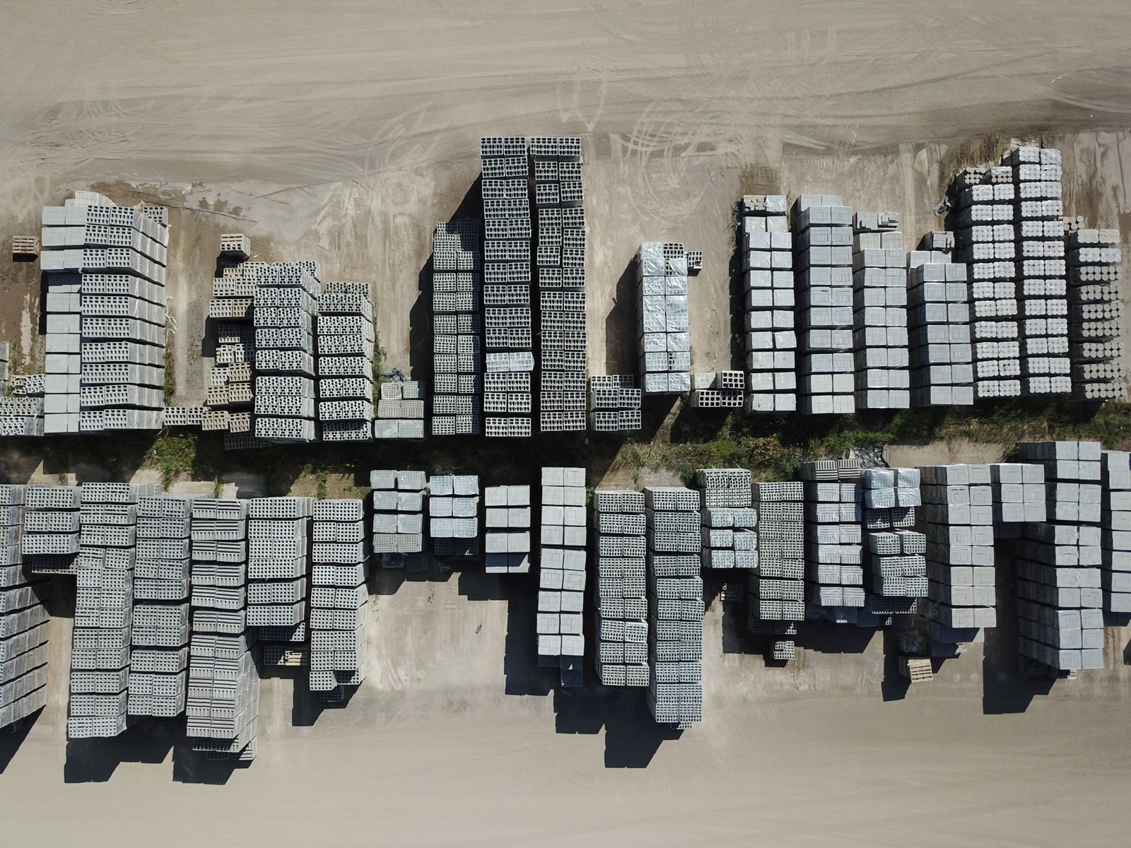 Chantier vu du ciel