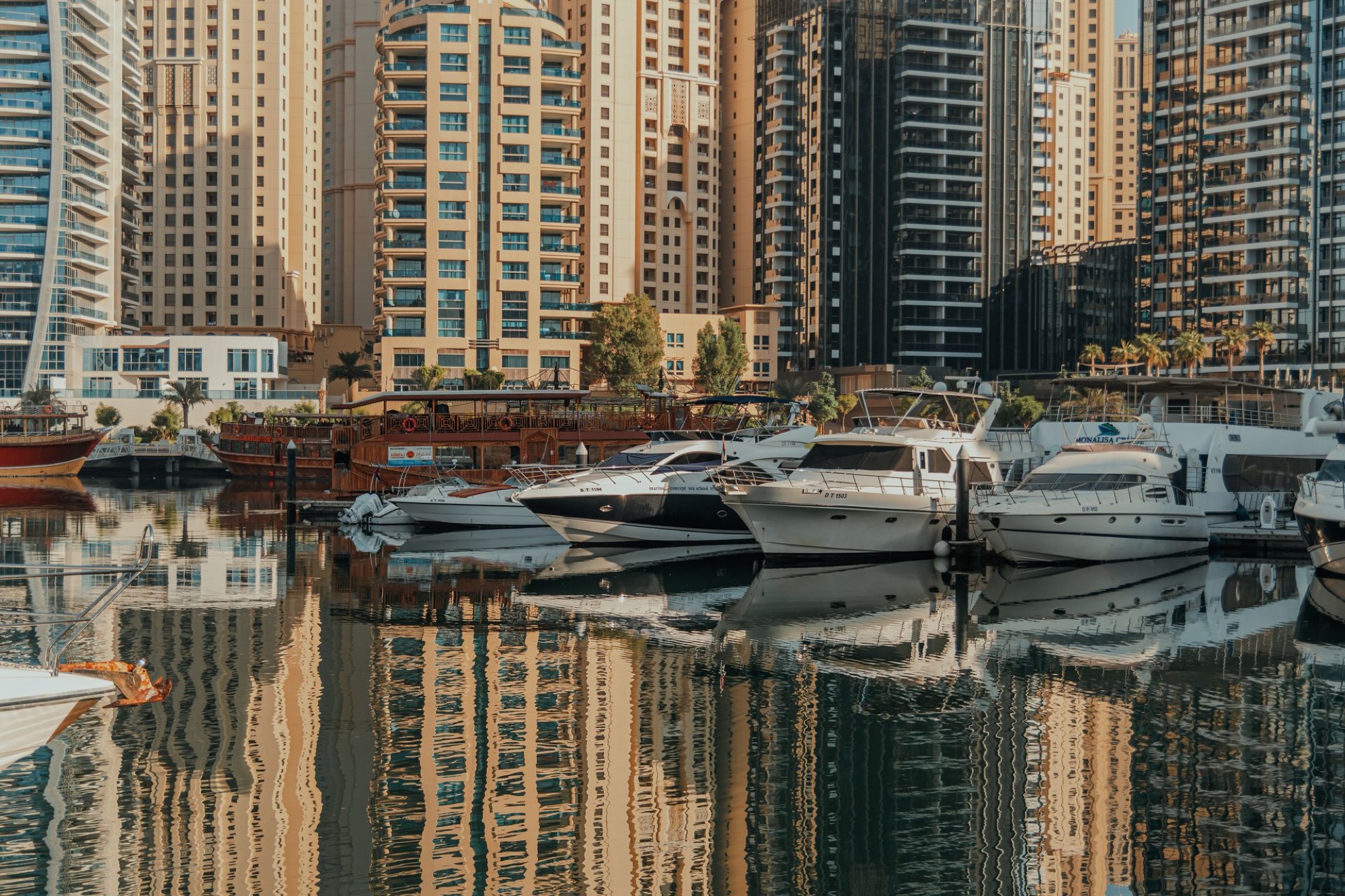 Marina de Dubaï — résidence et mobilité internationale